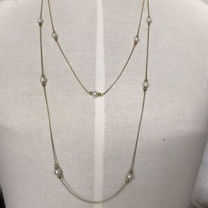 14k gold plated Pearls‎ necklace​